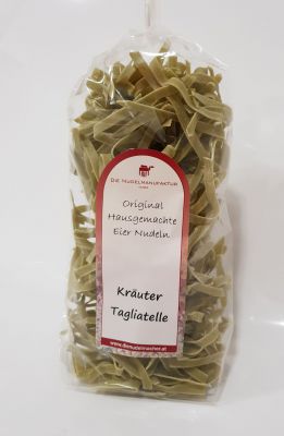 Kräuter Tagliatelle - Nudelmanufaktur Huber