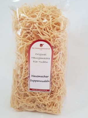 Hausmacher Suppennudeln in Familien Großpackung - Nudelmanufaktur Huber