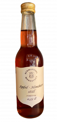Apfel Himbeer Saft - Still und trinkfertig à 0,33 Liter