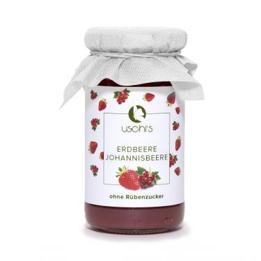 Erdbeere - Johannisbeere Fruchtaufstrich