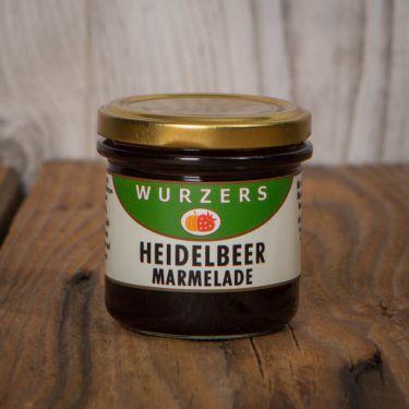 Wurzers Heidelbeer-Marmelade 165g
