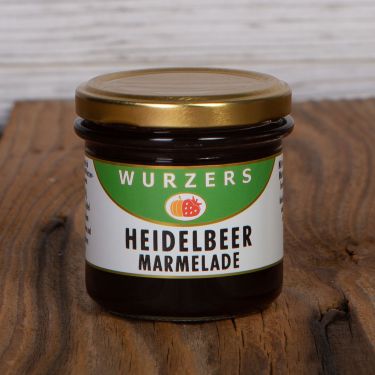 Wurzers Heidelbeer-Marmelade 165g