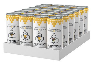 HONEYTISER - Be wise, HONEYTISE!
Das natürliche Erfrischungsgetränk mit Blütenhonig, Blütenextrakt und Zitronensaft.