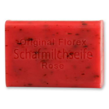 Schafmilchseife Rosen mit Blüten