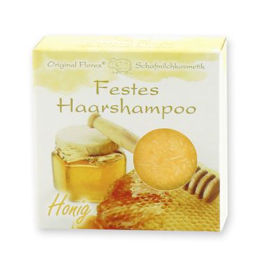 Festes Haarshampoo Honig