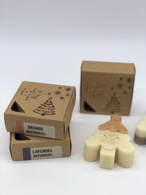 Naturseife WINTER Edition I Orange TANNE