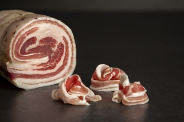 Vulcano Pancetta -gerollter Speck