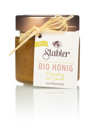 BIO Cremehonig mit Vanille 125g