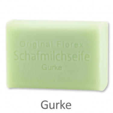 Schafmilchseife eckig 100g, Gurke