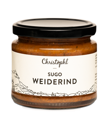 SUGO WEIDERIND

Von Rindern der saftigsten Weiden aus der Steiermark.