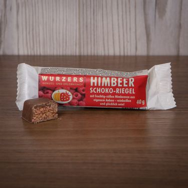 Wurzers Himbeer-Schoko-Riegel 40g