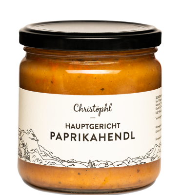 PAPRIKAHENDL

Ein echter Klassiker der österreichischen Küche, aus zarten Stücken vom Huhn.