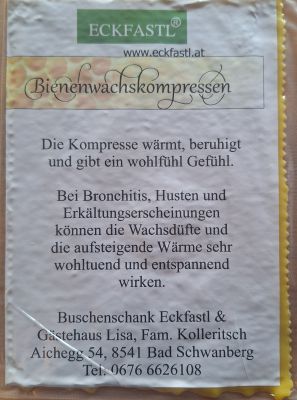 Bienenwachsplatte 0,03m²