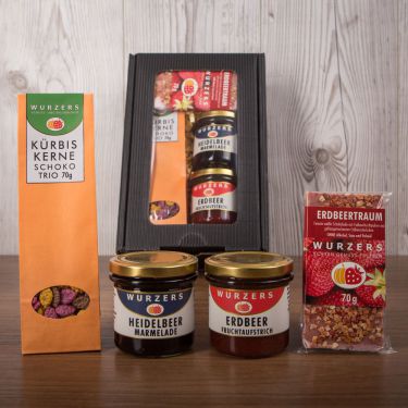 Wurzers Geschenkpackung Süße Gaumenfreuden