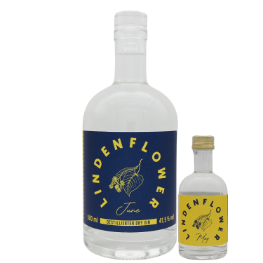 Lindenflower Gin June 500 ml & May 50 ml