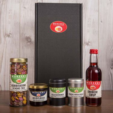 Wurzers Geschenkpackung Bunte Gaumenfreuden Alkoholfrei