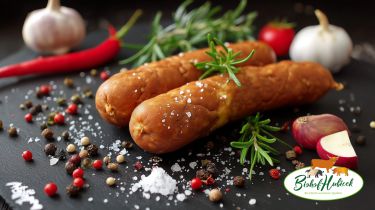 Bio Käsekrainer vom Schwäbisch Hällischen Landschwein