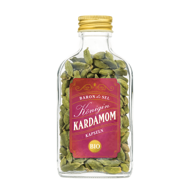 Kardamom Kapseln im Glas