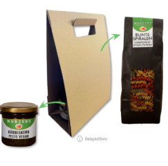 Geschenkkarton | Teigwaren mit Pesto